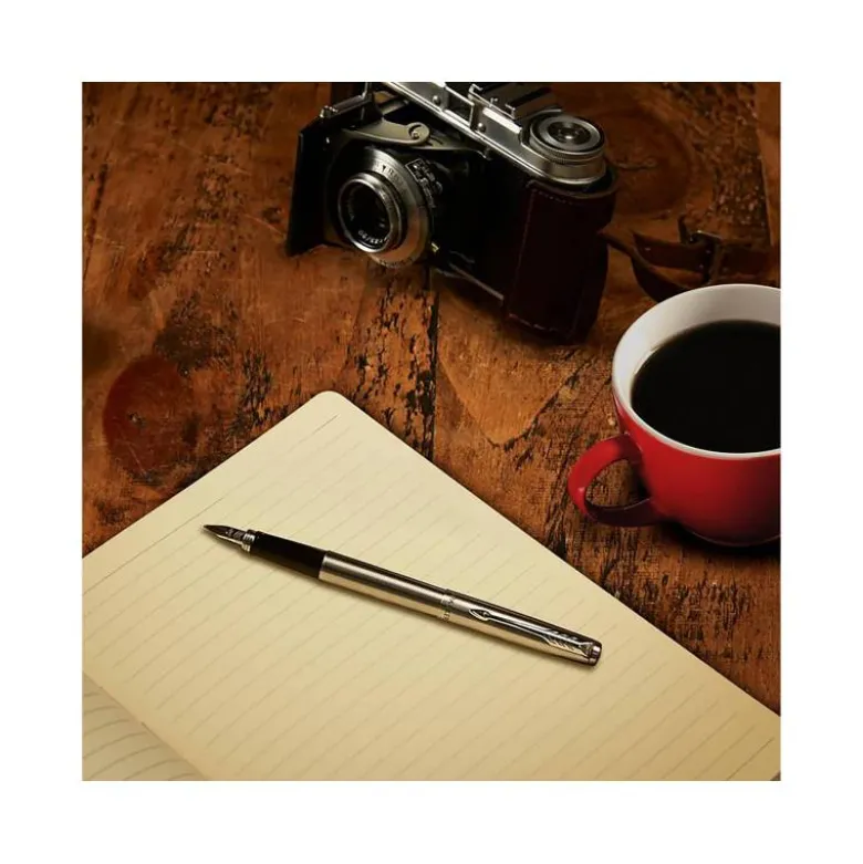 JUEGO PARKER DUO JOTTER ACERO CT BOLIGRAFO + PLUMA
