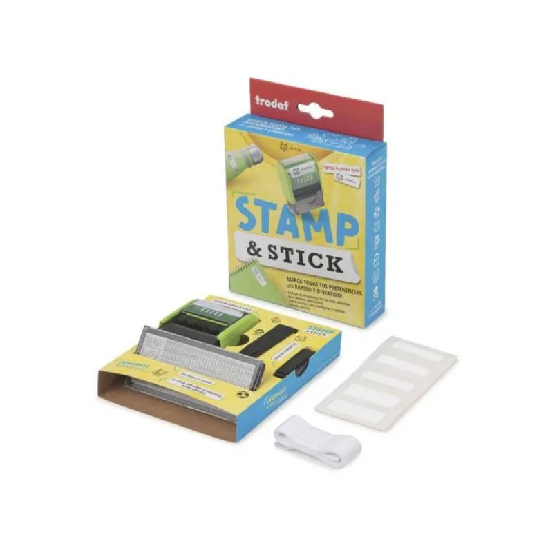 KIT TRODAT PARA MARCADO DE TEXTIL Y OBJETOS PERSONALES