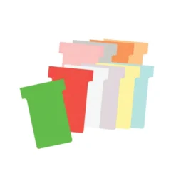KIT PLANIFICACION DE TARJETAS T NOBO 66X80 CM 12 COLUMNAS 2X32 RANURAS + 500 TARJETAS T N 2 COLORES SURTIDOS + 100