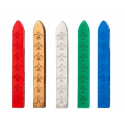 LACRE LIDERPAPEL CON SELLO DE CARTA JUEGO DE 10 BARRAS COLORES SURTIDOS