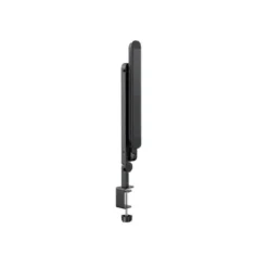 LAMPARA DE ESCRITORIO CEP ALLIANCE LED CON PINZA Y MODULOS GIRATORIOS COLOR NEGRO 180X115X950 MM