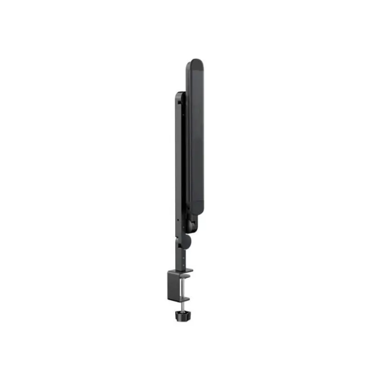 LAMPARA DE ESCRITORIO CEP ALLIANCE LED CON PINZA Y MODULOS GIRATORIOS COLOR NEGRO 180X115X950 MM