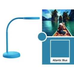 LAMPARA DE ESCRITORIO MAUL LED JOY COLOR AZUL 137X335X358 MM