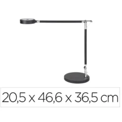 LAMPARA DE ESCRITORIO MAUL LED GRACE COLOR VARIO COLOR NEGRO 205X466X365 MM