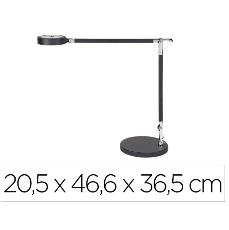 LAMPARA DE ESCRITORIO MAUL LED GRACE COLOR VARIO COLOR NEGRO 205X466X365 MM