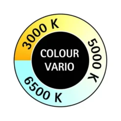 LAMPARA DE ESCRITORIO MAUL LED PEARLY TRES NIVELES INTENSIDAD COLOR NEGRO 106X375X357 MM