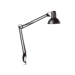 LAMPARA DE ESCRITORIO MAUL STUDY CON PINZA COLOR NEGRO 170X440X350 MM