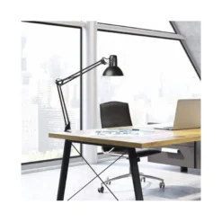 LAMPARA DE ESCRITORIO MAUL STUDY CON PINZA COLOR NEGRO 170X440X350 MM