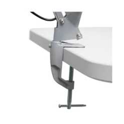 LAMPARA DE ESCRITORIO MAUL STUDY CON PINZA COLOR PLATA 170X440X350 MM