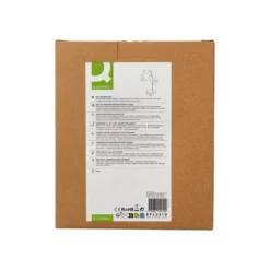 LAMPARA DE ESCRITORIO Q-CONNECT ORION METALICA CON DETALLES DE MADERA BRAZO FLEXIBLE COLOR ROSA