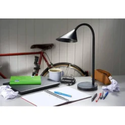Lampara de oficina de Unilux Sol LED negro