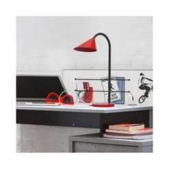 Lampara de oficina de Unilux Sol LED rojo