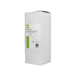 LAMPARA DE OFICINA Q-CONNECT SOBREMESA PROFESIONAL ABS 80 LEDS 7 W CON INTERRUPTOR COLOR BLANCO