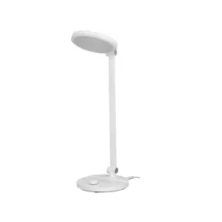 LAMPARA DE OFICINA Q-CONNECT SOBREMESA PROFESIONAL ABS 80 LEDS 7 W CON INTERRUPTOR COLOR BLANCO