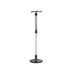 LAMPARA DE OFICINA Q-CONNECT SOBREMESA PROFESIONAL ALUMINIO 9W 120 LED CARGADOR MOVIL COLOR NEGRO