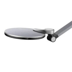 LAMPARA DE OFICINA Q-CONNECT SOBREMESA PROFESIONAL ALUMINIO 9W 120 LED CARGADOR MOVIL COLOR NEGRO