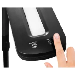 LAMPARA DE SUELO Q-CONNECT 15W CON CONTROL REMOTO ALTURA 146 CM COLOR NEGRO