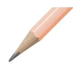 LAPICES DE GRAFITO CON GOMA STABILO SWANO MINA 2,2 MM DUREZA HB MELOCOTON PASTEL