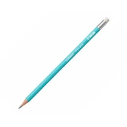 LAPICES DE GRAFITO CON GOMA STABILO SWANO MINA 2,2 MM DUREZA HB AZUL PASTEL