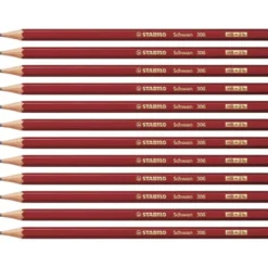 LAPICES DE GRAFITO STABILO SWANO 306 HB UNIDAD
