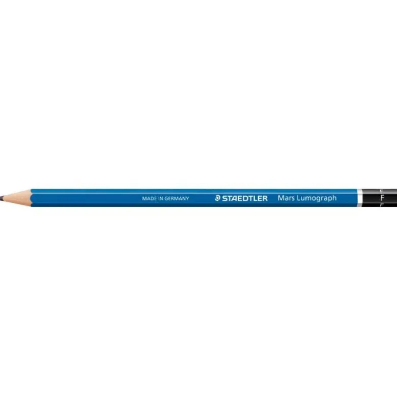 Lapices grafito Staedler Mars Lumograph 100 F