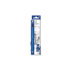 Lapices grafito Staedler Mars Lumograph 100 2H