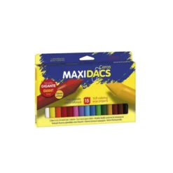 Lapices cera Alpino Maxidacs jumbo caja de 15 unidades colores surtidos