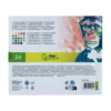 LAPICES CERA BLANDA LIDERPAPEL REDONDA CAJA DE 24 UNIDADES COLORES SURTIDOS