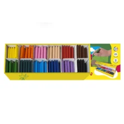 Lapices cera Jovi 300 unidades de 12 colores surtidos