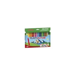 Lapices cera PlastiAlpino caja de 24 unidades colores surtidos