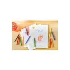 Lapices cera Plastidecor caja de 24 unidades colores surtidos
