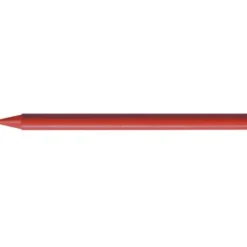 Lapices cera Plastidecor caja 25 unidades rojo