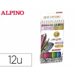 LAPICES DE COLORES ALPINO EXPERIENCE ACUARELABLE MINA PREMIUM 3,3 MM SPECIAL COLORS CAJA METALICA DE 7 COLORES