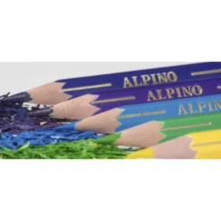 Lapices de Colores Alpino Hexagonales Caja 30 lapices largos