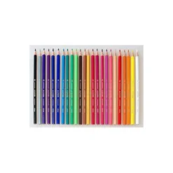 Lapices de colores Alpino triangulares caja 24 unidades
