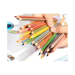 Lapices de colores Bic evolution Stripes Caja de 24 colores surtidos