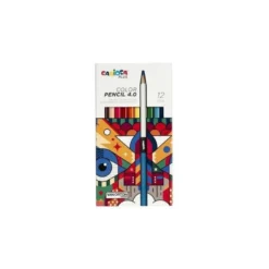LAPICES DE COLORES CARIOCA PLUS 4.0 CAJA DE 12 UNIDADES COLORES SURTIDOS
