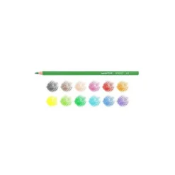 LAPICES DE COLORES CARIOCA TITA HEXAGONAL CAJA DE 12 UNIDADES COLORES SURTIDOS