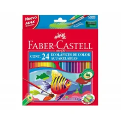 Lapices de colores Faber-Castell acuarelables