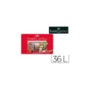 Lapices de colores Faber Castell hexagonales caja metal 36 unidades