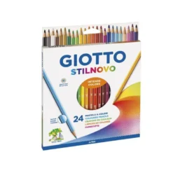 Lapices de colores intensos Giotto hexagonales 24 unidades