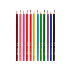 LAPICES DE COLORES LIDERPAPEL ECOUSE CAJA DE 12 COLORES SURTIDOS CON CERTIFICADO FSC
