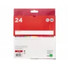 Lapices de colores Liderpapel hexagonal caja 24 Unidades