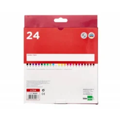 Lapices de colores Liderpapel hexagonal caja 24 Unidades