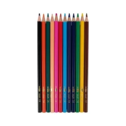 Lapices de colores Liderpapel Hexagonal con 12 unidades