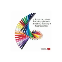 LAPICES DE COLORES MAPED CAJA DE 72 COLORES SURTIDOS