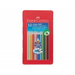 Lapices de Colores Marca Faber Castell Acuarelable Caja Metalica 12 colores