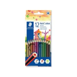Lapices de 12 colores marca Staedtler Wopex ecologico