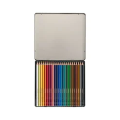LAPICES DE COLORES STABILO ACUARELABLES ORIGINAL ARTY ESTUCHE METALICO DE 24 COLORES SURTIDOS