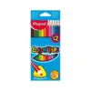Lapices de colores triangulares Maped caja 12 unidades